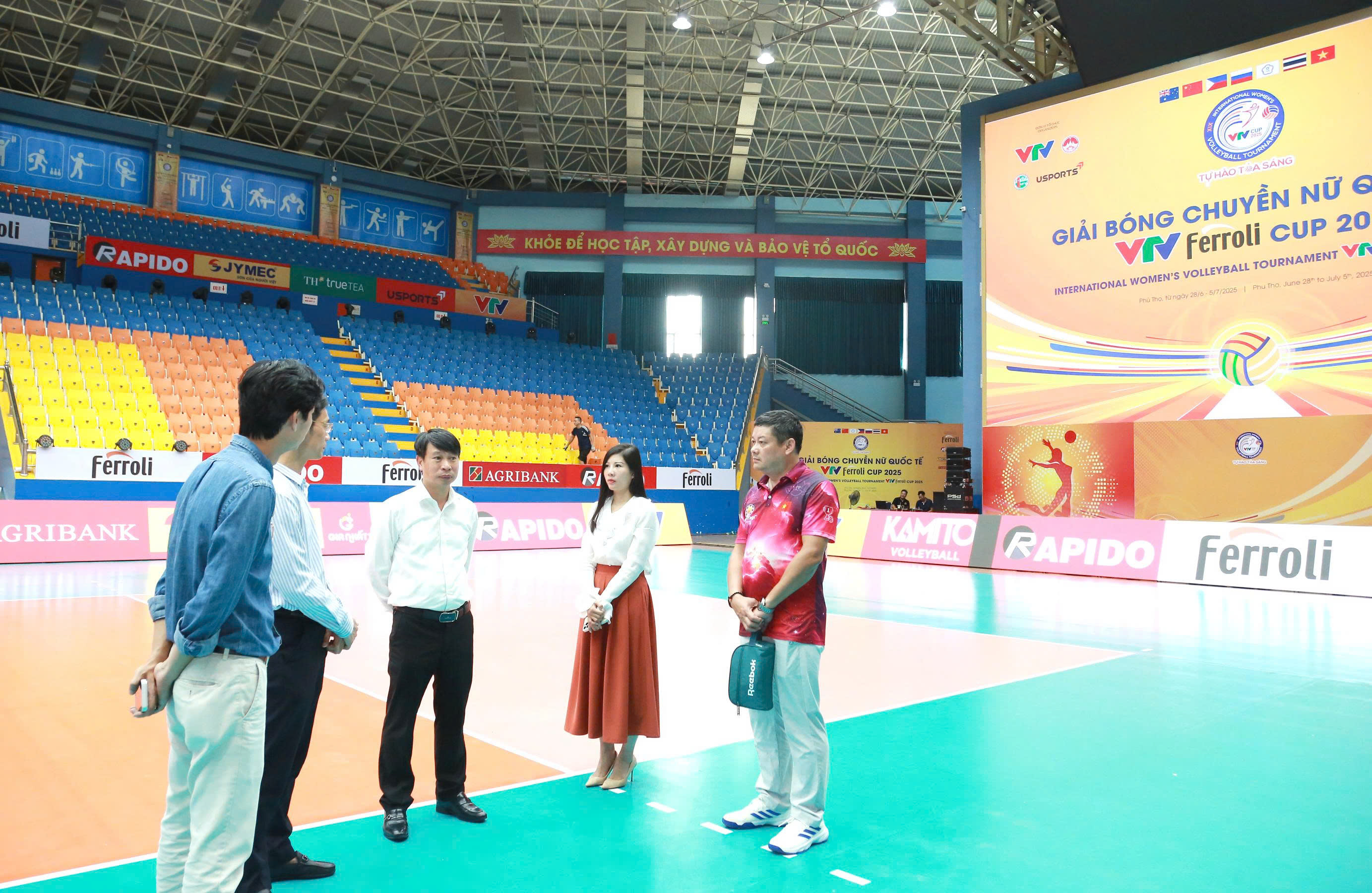 Vĩnh Phúc sẵn sàng cho Giải Bóng chuyền nữ quốc tế VTV Cup 2025